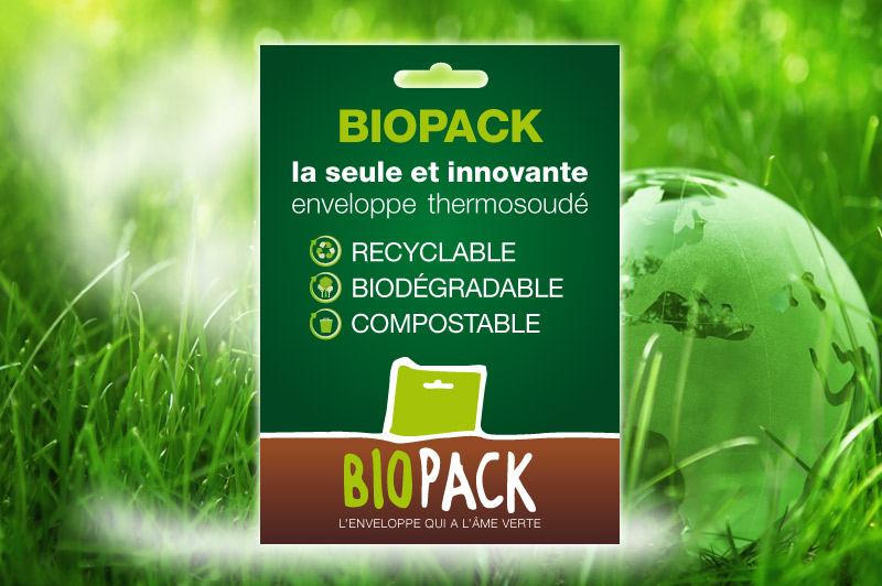 biopack enveloppe